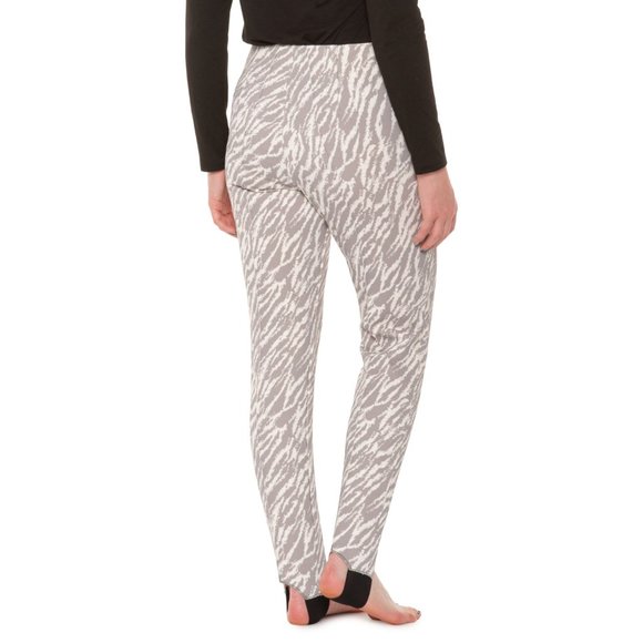 NEW $595 BOGNER ELAINE SKI PANTS!  4 or 8 Reg  CREME & GRAY ZEBRA PRINT  STRETCH - Picture 3 of 4